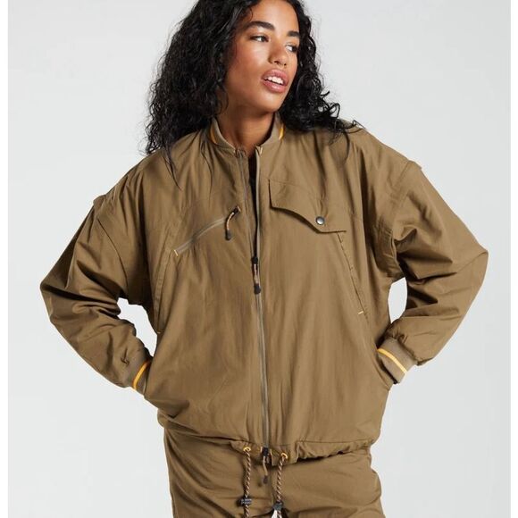 Gymshark‎ Retake Woven Jacket Size Women’s XL - Picture 1 of 12